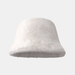 Winter Plush Warm Faux Fur Bucket Hat