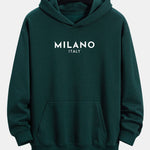 Milano Print Relax Fit Hoodie