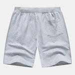 Contrast Elastic Waist Jersey Shorts