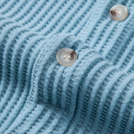 Waffle Button Up Shirt & Drawstring Waffle Shorts
