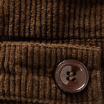 Teddy Lined Cotton Corduroy Jacket