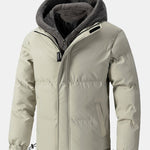 2 In 1 Teddy Hooded Puffer Jacket