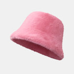 Winter Plush Warm Faux Fur Bucket Hat