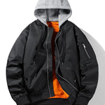 Hooded Bomber Jacket