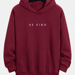 Be Kind Print Relax Fit Hoodie