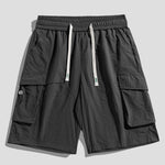 Nylon Cargo Shorts