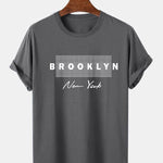 Brooklyn New York Dot Print T-Shirt