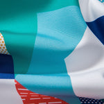 Color Block Geometric Print Shirt