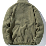 Teddy Fleece Zip Up Coat