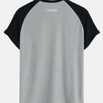 Muscle Fit Paneled Textured T-Shirt