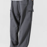 Relax Fit Straight Leg Jersey Cargo Pants