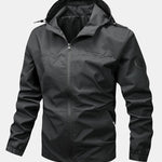 Zipper Hooded Jacket