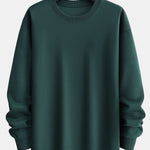 Tokyo Crane Back Print Relax Fit Sweatshirt