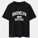New York Print Heavy Weight Oversize T-Shirt