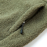 Teddy Fleece Zip Up Coat