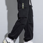 Corduroy Cargo Jogging Pants