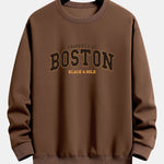 Boston Print Relax Fit Sweatshirt
