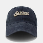 Personalized Letter Embroidery Washed Cotton Baseball Cap