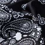 Paisley Print Button Up Shirt & Swim Shorts