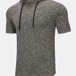 Slim Fit Knit Hooded Sweater