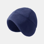 Polar Fleece Warm Hat And Adjustable Scarf Set Suitable For Outdoor Sports