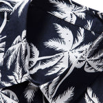 Palm Tree Print Shirt & Swim Shorts
