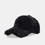 Irregular Plush Decoration Baseball Cap