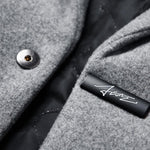 Single Breasted Notch Lapel Woolen Overcoat