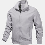 Zip Stand Collar Jacket
