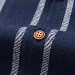 Cotton Blend Striped Cuban Shirt & Linen Cotton Blend Drawstring Shorts