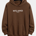 Milano Print Relax Fit Hoodie