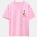 Galaxy Astronaut Print Drop Shoulder Oversize T-Shirt