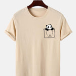 Pocket Panda Print T-Shirt