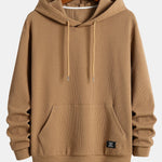 Basic Ribbed Hoodie