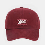 Yes Embroidery Patch Baseball Cap