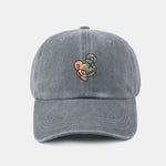Bear Cartoon Pattern Casual Style Baseball Cap