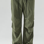 Elastic Waist Parachute Pants