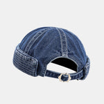 Vintage Denim Brimless Hat