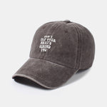Personalized Slogan Classic Retro Washed Cotton Baseball Cap