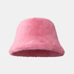 Winter Plush Warm Faux Fur Bucket Hat