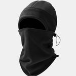 Polar Fleece Warm Hat And Adjustable Scarf Set Suitable For Outdoor Sports