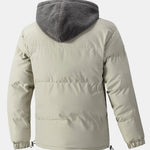 2 In 1 Teddy Hooded Puffer Jacket