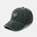 Bear Cartoon Pattern Casual Style Baseball Cap