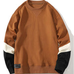 Color Block Crewneck Sweatshirt