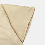 Solid Color Arc Hem T-Shirt