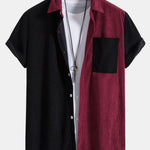 Two Tone Corduroy Shirt