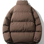 Funnel Neck Puffer Coat
