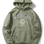 Michigan Varsity Print Hoodie