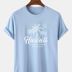 Hawaii Print T-Shirt