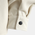 Waffle Hooded Fleece Lined Shirt